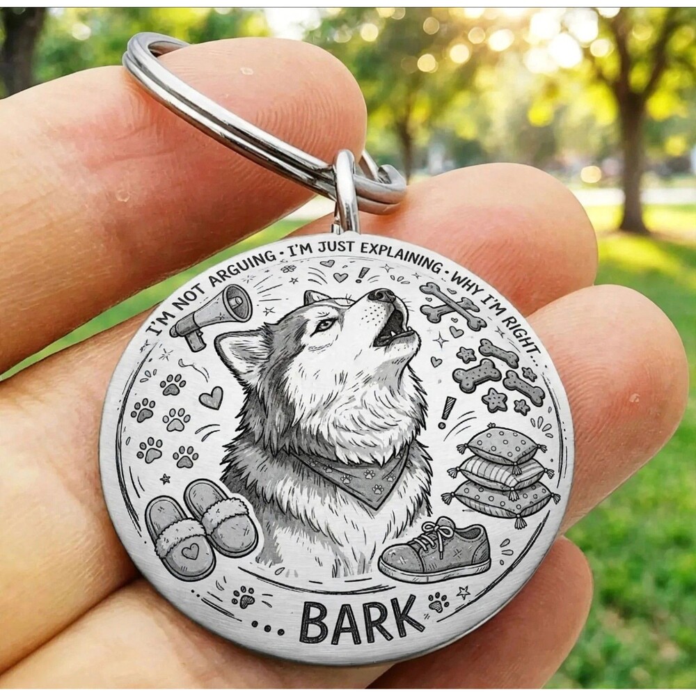 Dog Puppy Pet Animal Kitty Hot Funny Stainless Keychain Art Joke Family Sweet